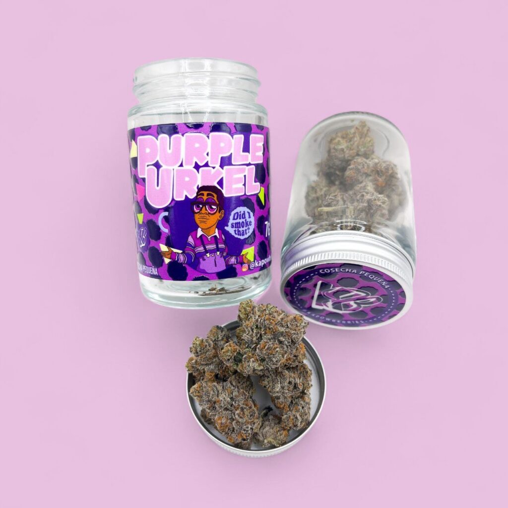 premium pureple urkel frosty flowers