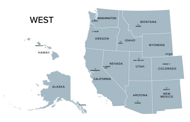 A map of the United States with lines connecting major cities on the West Coast and East Coast, visually representing a nationwide network.