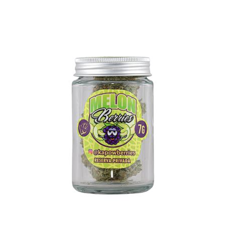 Melon Berries by Kapow: A Sweet Hybrid with a Fruity Punch Melon Berries cannabis buds with fruity berry and melon aroma