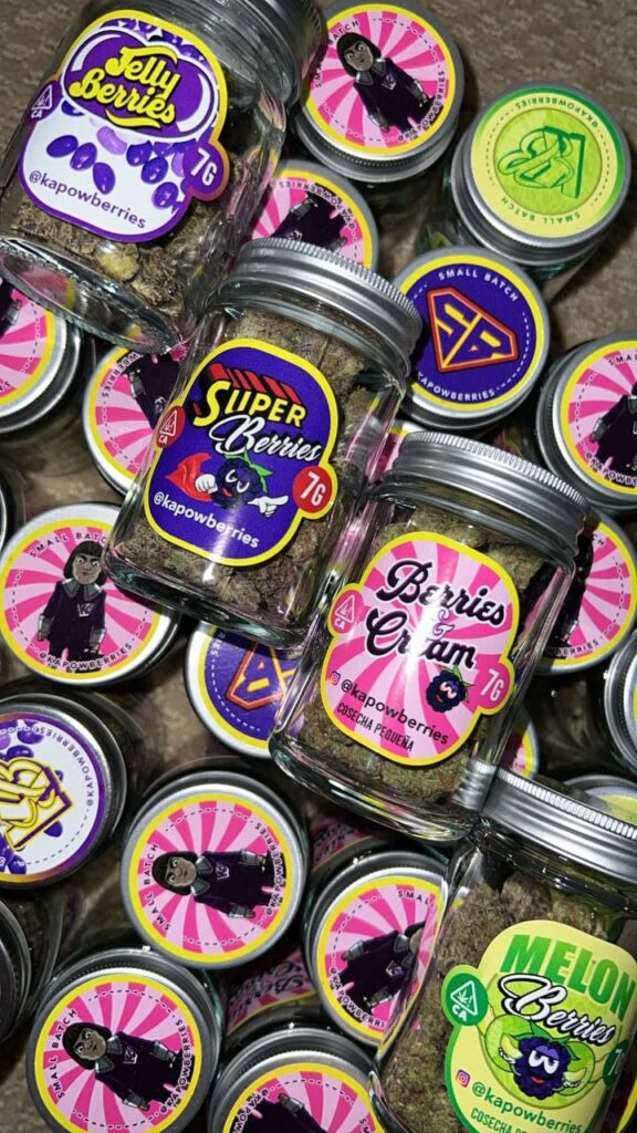 Kapow Berries Super Berries Combo: Premium THCa Flower and Hash hOLE