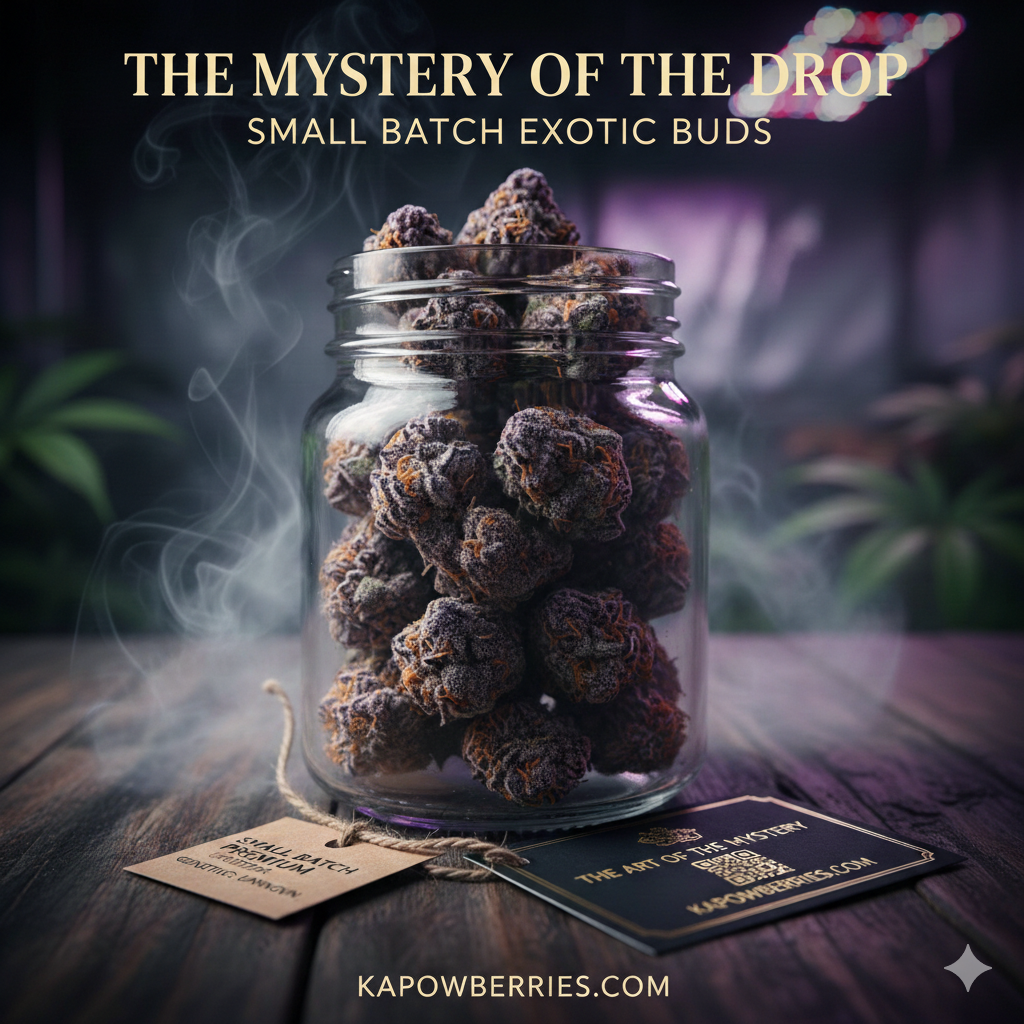 The Mystery of the Drop: Why Small Batch Exotic Buds Outperform the Hype 1768751530623