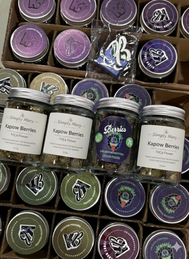 Kapow Berries x Simply Mary: The Ultimate THCa Strain Review 1769681475770