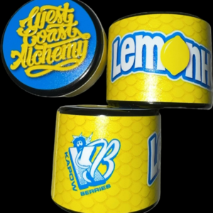 west coasy alchemy x kapow berries lemon head live rosin