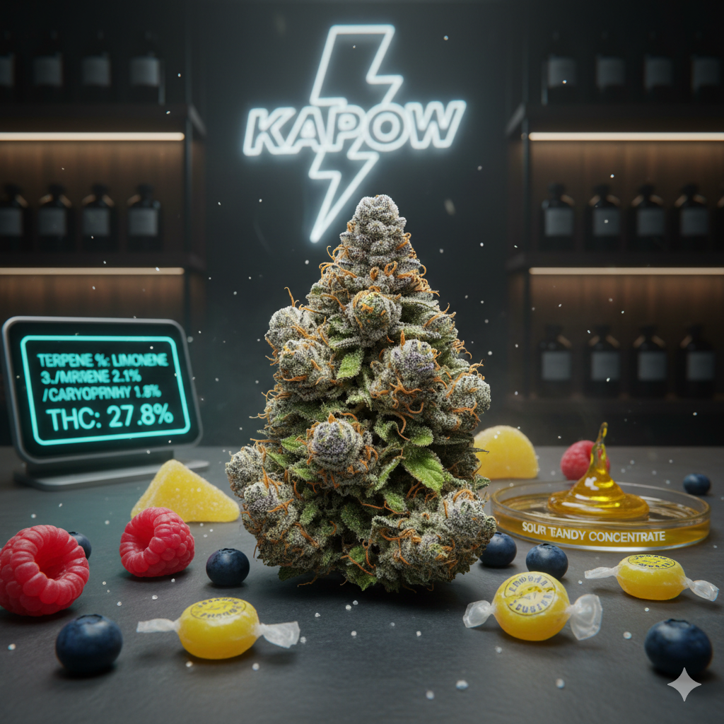 Berry Lemonhead by Kapow Berries Review: The Ultimate Sour Candy Strain 1770965463373