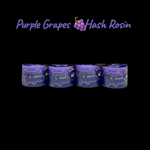 purple grapes 2g live hash rosin: the kapow berries signature collection