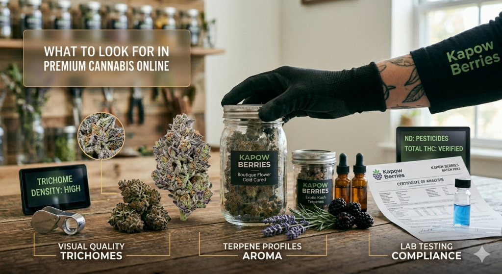 Kapow Berries: The Best Premium Cannabis Online Store Serving Texas in 2026 1774097616530