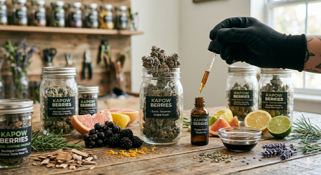 Kapow Berries: The Best Premium Cannabis Online Store Serving Texas in 2026 1774098842204