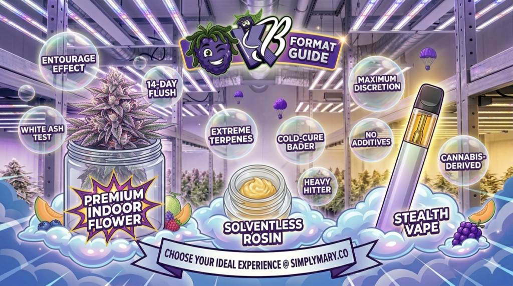 Flower, Rosin, or Vape? Choosing Your Perfect Kapow Experience 1777948188096