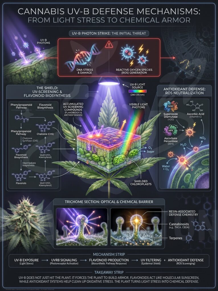 The Science of UV-B: How Light Stress Builds Superior Cannabis Terpenes 1000001864